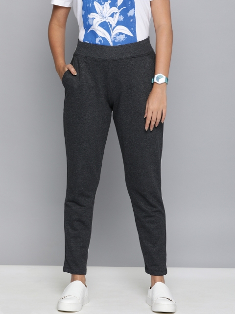 

Kook N Keech Women Charcoal Grey Melange Effect Track Pants