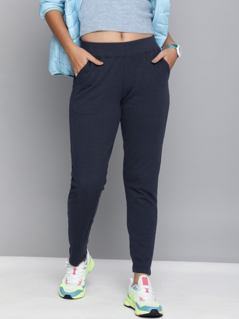 

Kook N Keech Women Navy Blue Solid Track Pants