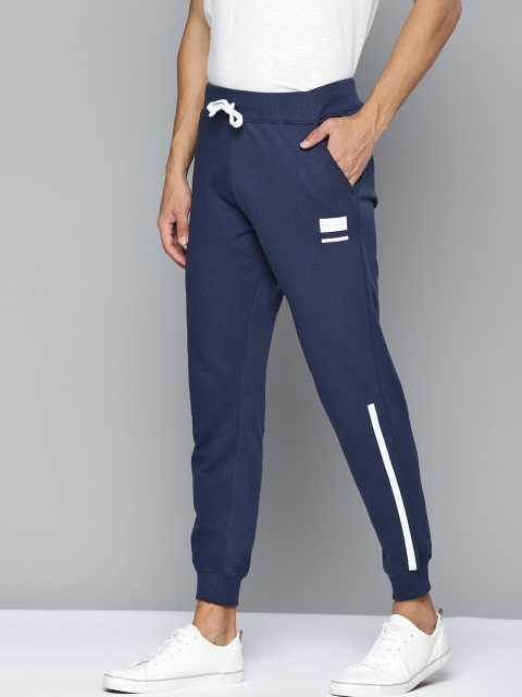 

Kook N Keech Men Navy Solid Joggers, Navy blue