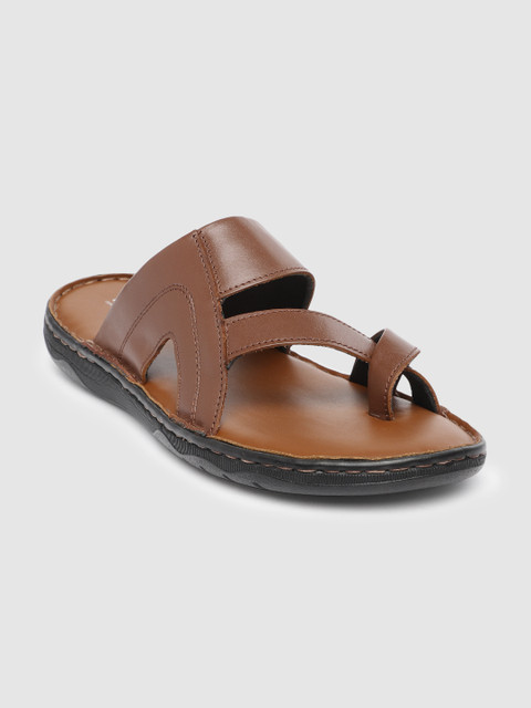 

Ventoland Men Brown Leather Comfort Sandals