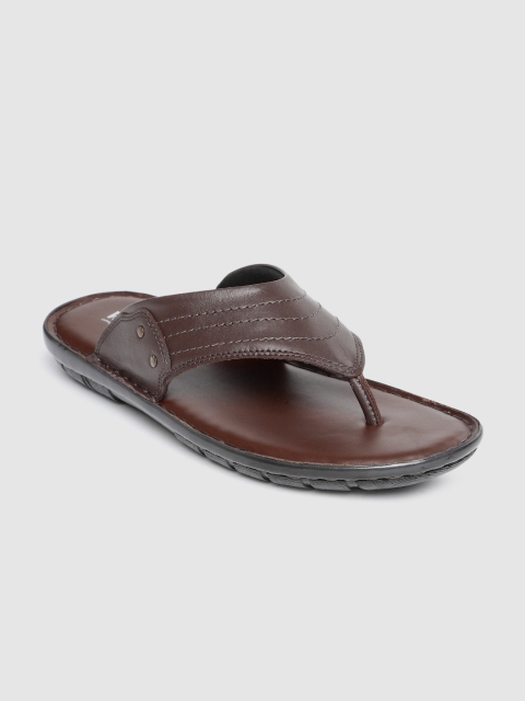 

Ventoland Men Brown Leather Comfort Sandals