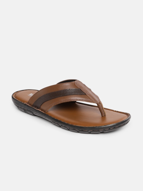

Ventoland Men Brown Leather Comfort Sandals