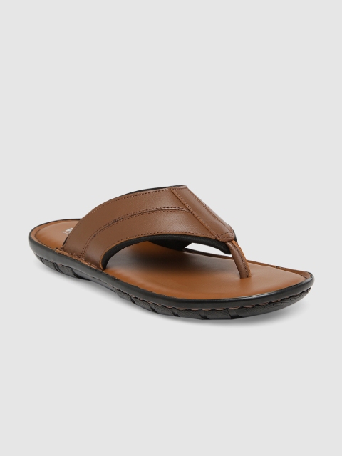 

Ventoland Men Brown Leather Comfort Sandals