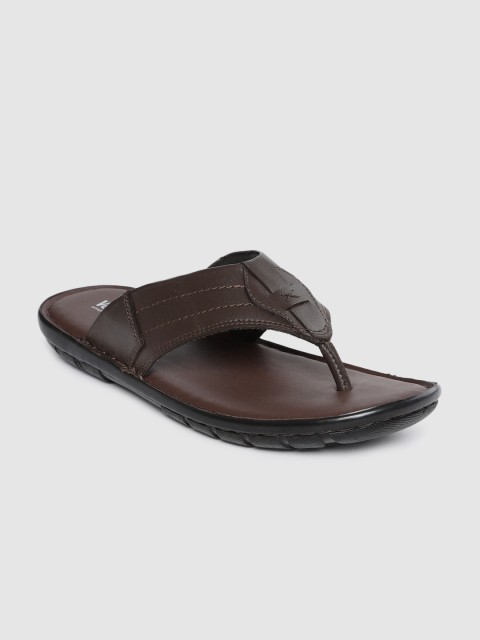 

Ventoland Men Brown Leather Comfort Sandals