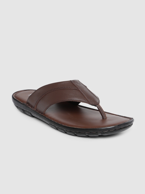 

Ventoland Men Brown Leather Comfort Sandals