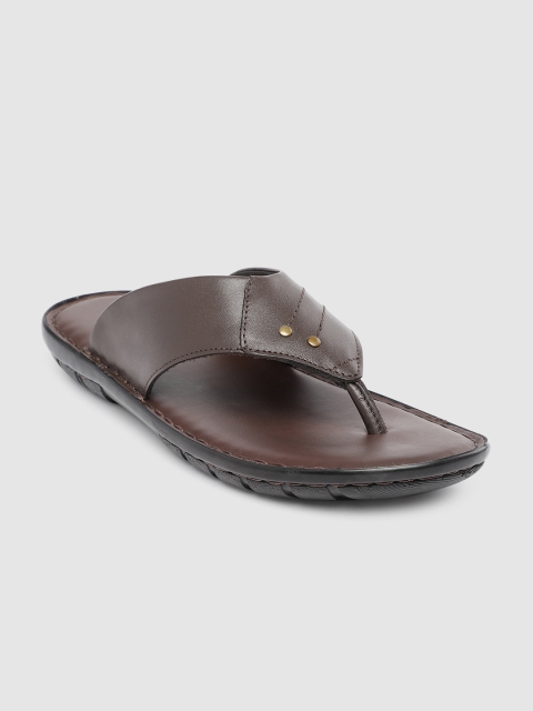 

Ventoland Men Brown Leather Sandals