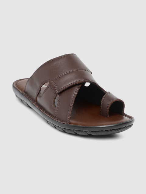 

Ventoland Men Brown Leather Comfort Sandals