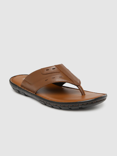 

Ventoland Men Brown Leather Comfort Sandals