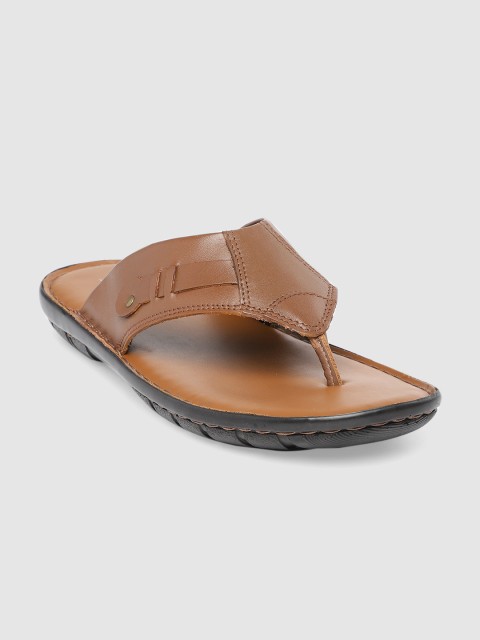 

Ventoland Men Brown Leather Comfort Sandals
