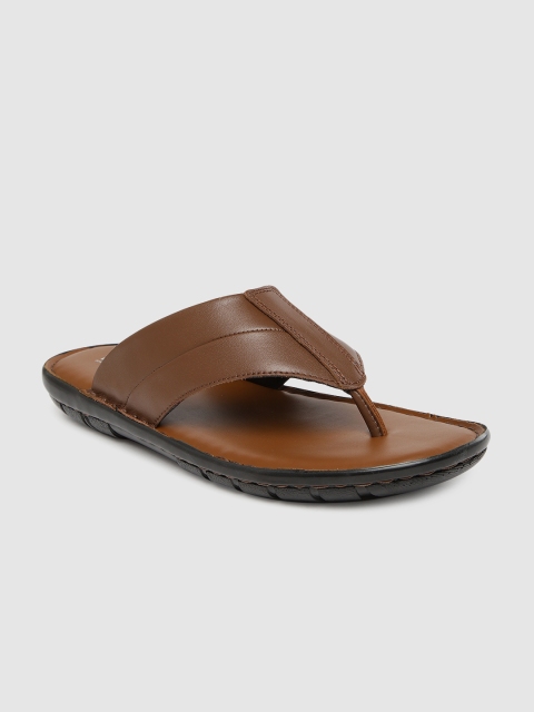 

Ventoland Men Brown Leather Comfort Sandals