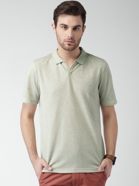 

SELECTED Light Green Melange T-shirt