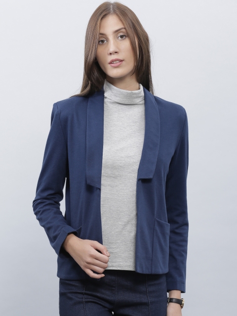 

ether Navy Casual Blazer, Navy blue