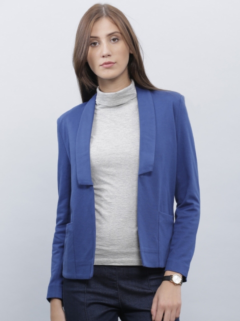 

ether Blue Casual Blazer