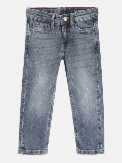 

Allen Solly Junior Boys Blue Regular Fit Mid-Rise Mildly Distressed Jeans
