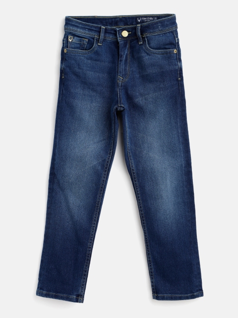

Allen Solly Junior Boys Navy Blue Cotton Slim Fit Light Fade Stretchable Jeans