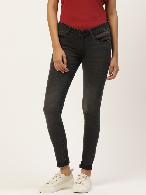 

Moda Rapido Women Charcoal Grey Clean Look Stretchable Jeans