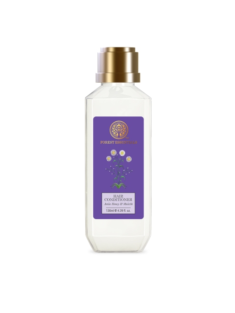 

Forest Essentials Hair Conditioner Amla, Honey & Mulethi 130ml, White