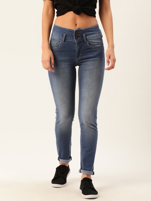 

Moda Rapido Women Blue Faeded Skinny Fit Stretchable Jeans