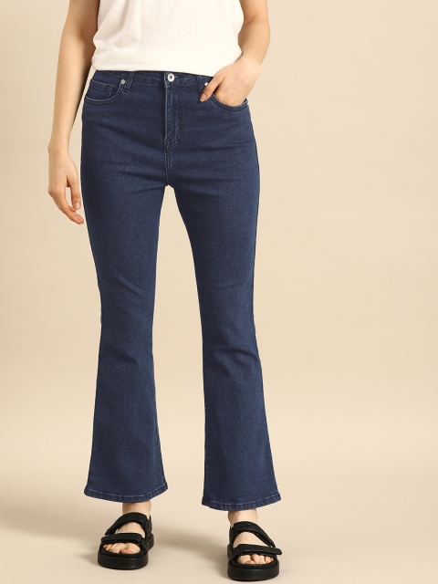 

ether Women Blue Bootcut Stretchable Jeans