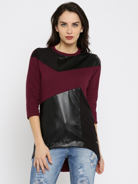 

RDSTR Maroon & Black Sweatshirt