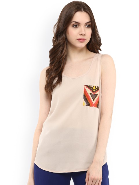 

Abiti Bella Beige Top