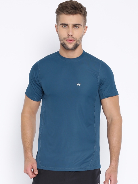 

Wildcraft Teal Blue Active Crew T-shirt