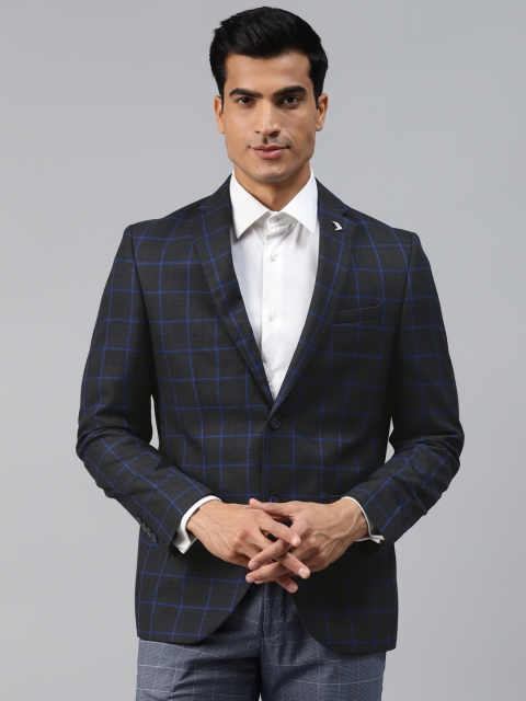 blackberry charcoal grey suit