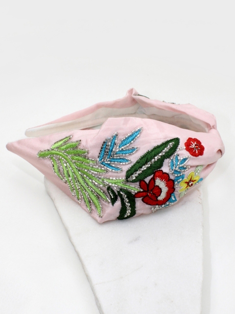 

Runway Ritual Girls Pink Embellished Hairband
