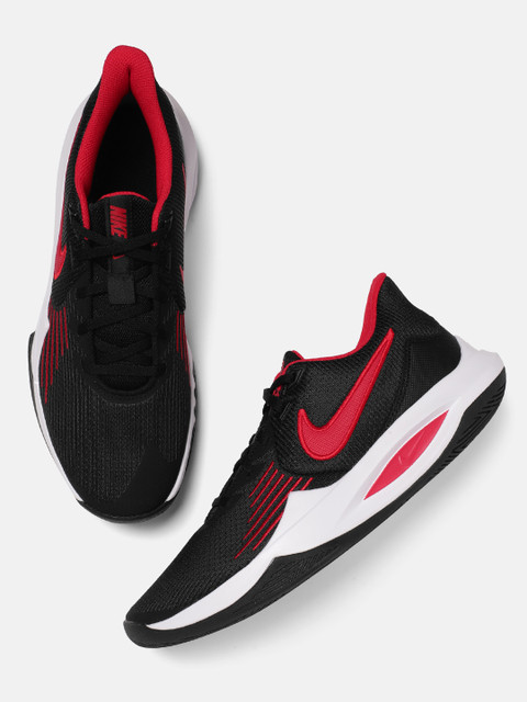 

Nike Unisex Black NIKE PRECISION V Basketball Shoes