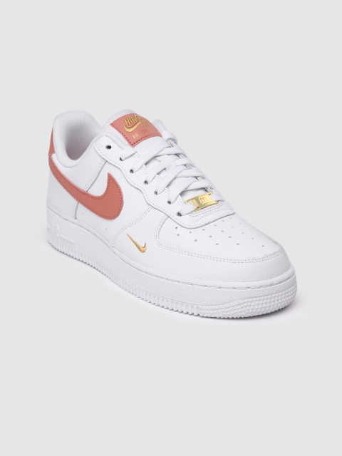 

Nike Women White AIR FORCE 1 '07 ESS Perforations Sneakers