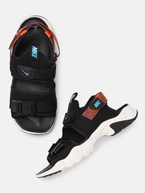 

Nike Men Black Solid Canyon Sports Sandal
