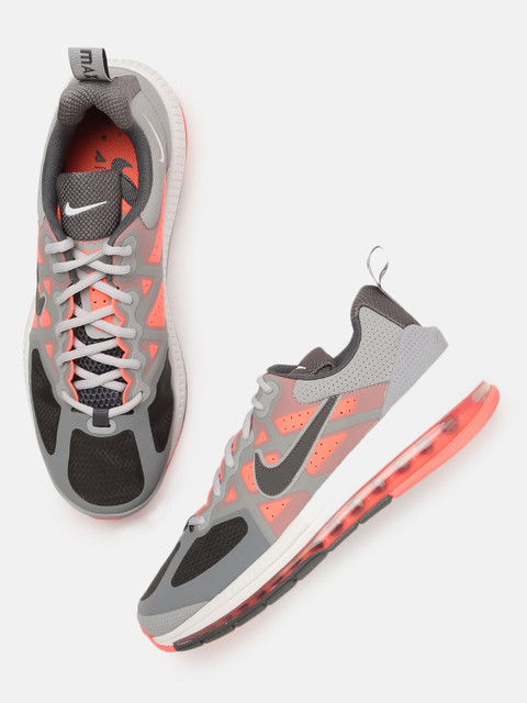 

Nike Men Grey Colourblocked AIR MAX GENOME Sneakers