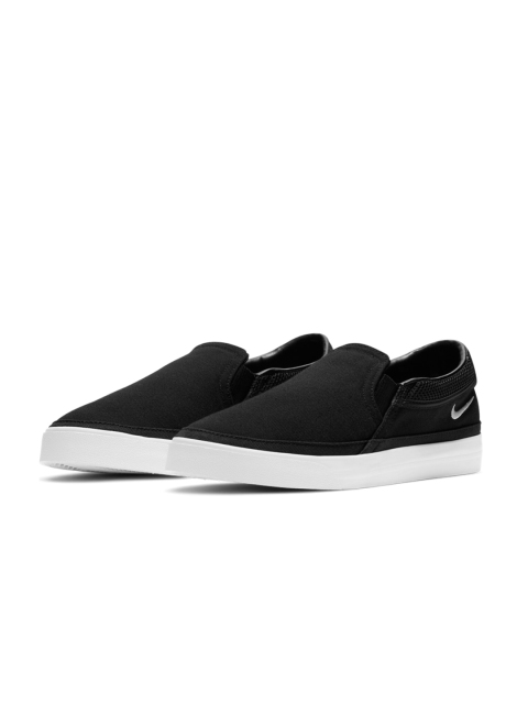 

Nike Women Black Court Legacy Solid Slip-On Sneakers