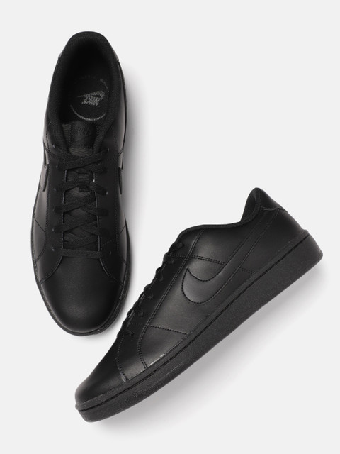 

Nike Men Leather NIKE COURT ROYALE 2 Casual Shoes, Black