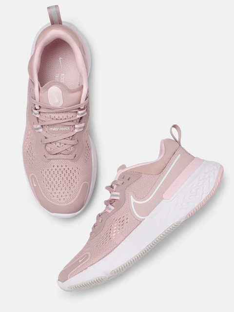 

Nike Women Pink REACT MILER 2 Running Shoes