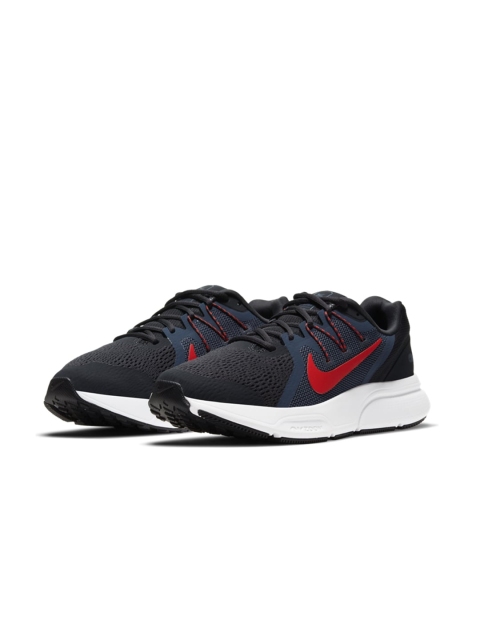 

Nike Men Black & Navy Zoom Span 3 Running Shoes