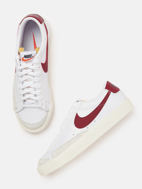 

Nike Women White BLAZER LOW '77 Leather Sneakers