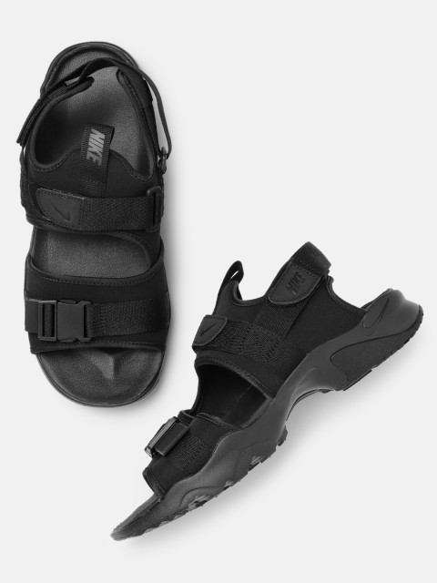 

Nike Men Black Solid Canyon Sports Sandal