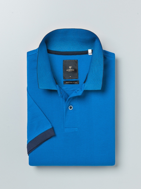 

INVICTUS Blue Slim Fit Polo T-Shirt