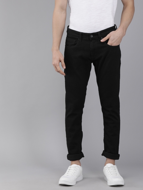 

SPYKAR Men Black Skinny Fit Low-Rise Clean Look Stretchable Jeans