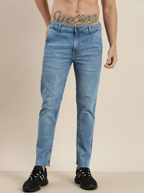 

Moda Rapido Men Blue Regular Fit Mid-Rise Clean Look Stretchable Jeans