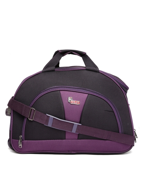 

F Gear Unisex Purple Cooter Travel Trolley Duffel Bag