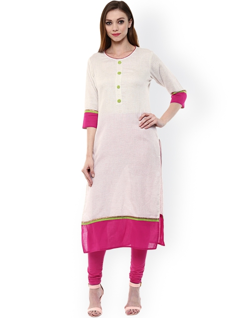 

Jaipur Kurti Off-White Kurta