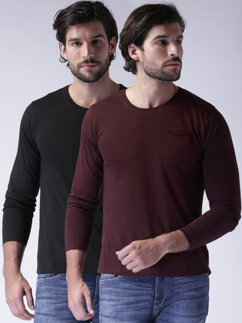 

Moda Rapido Pack of 2 T-shirts, Black