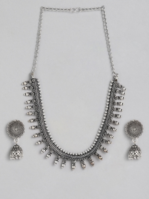 

Anouk Silver-Plated Oxidised Jewellery Set