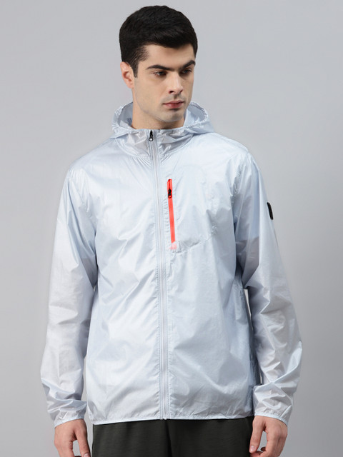 

UNDER ARMOUR Men Grey Solid OD Impasse Wind Jacket