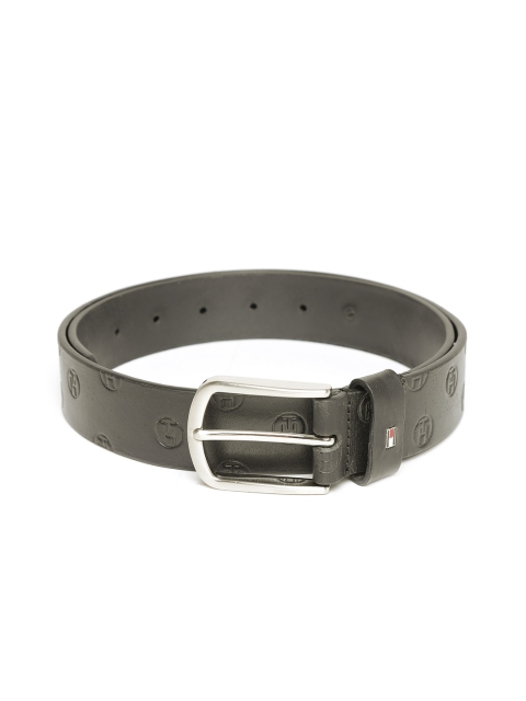 

Tommy Hilfiger Men Olive Green Genuine Leather Belt
