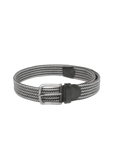 

Tommy Hilfiger Men Grey Braided Belt