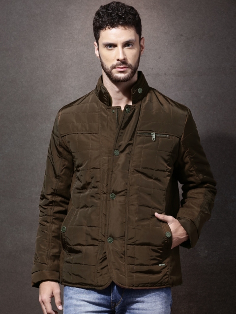 

RDSTR Coffee Brown Quilted Jacket