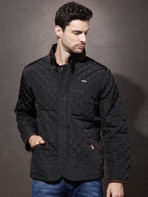 

Roadster Black Quilted Jacket